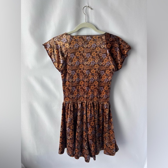 Urban Outfitters Floral Velvet Milly romper - Picture 6 of 7